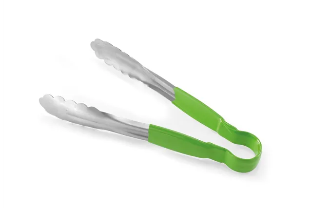 Szczypce do serwowania HACCP 300 mm, zielony, 300mm HENDI 171745