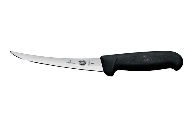 Nóż do trybowania, czarny, 286mm Victorinox 5.6603.15