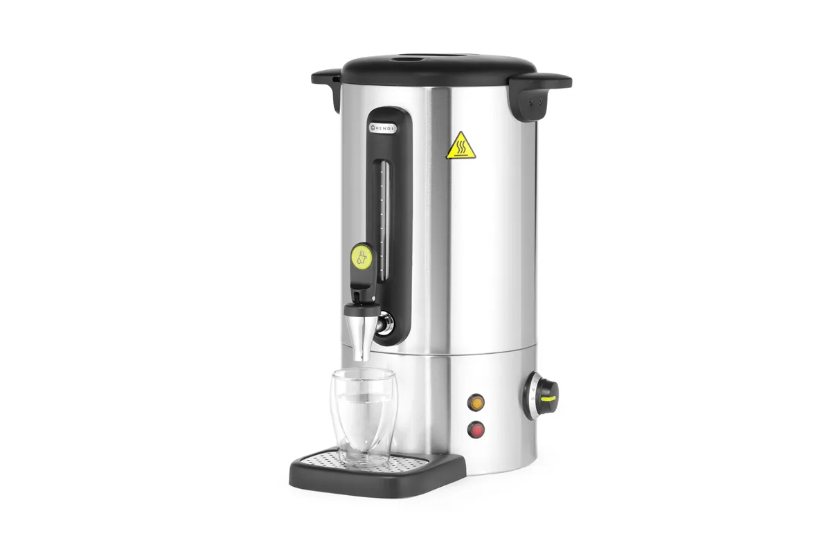 Warnik UNIQ, designed by Robert Bronwasser, 9L, srebrny, 220-240V/950W, 307x330x450mm HENDI 211410