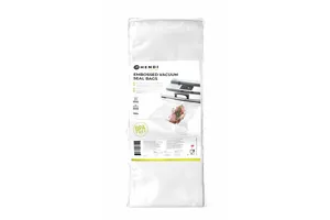 Worki moletowane do pakowarek próżniowych, do przechowywania żywności, 100 szt., 150x400mm HENDI 297421