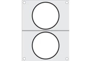 Matryca do zgrzewarki, 2x pojemnik do zupy ø115 mm HENDI 805633