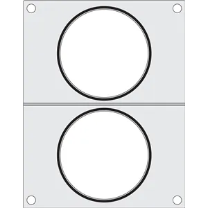 Matryca do zgrzewarki, 2x pojemnik do zupy ø115 mm HENDI 805633
