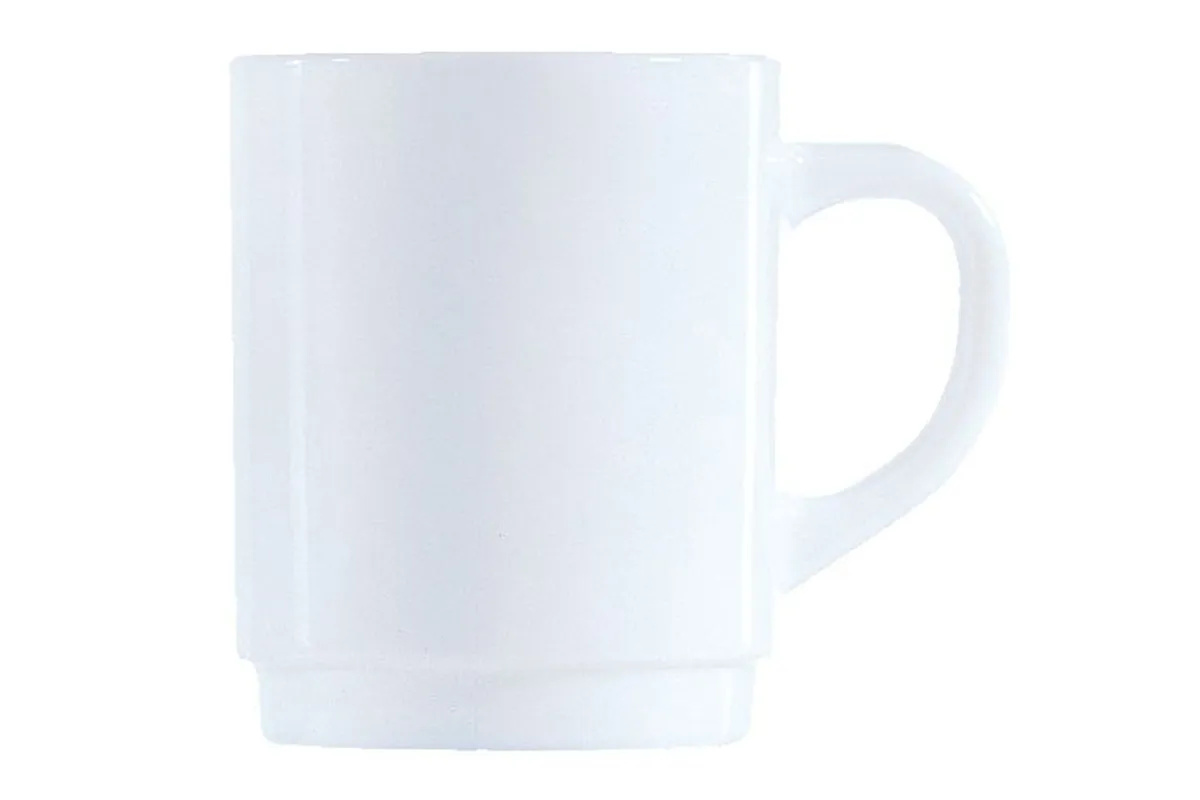 Kubek Restaurant, 250 ml, 0,25L, biały, 6 szt., ⌀72x89mm Arcoroc 36140