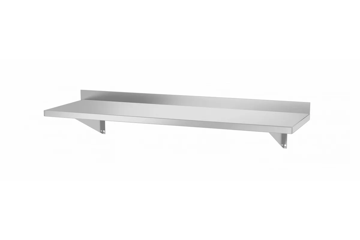 Półka wisząca, z 2 konsolami, 1000x300x250 mm, 1000x300x250mm HENDI 816493