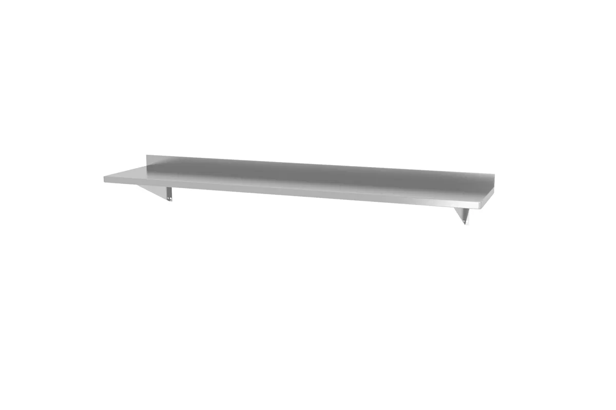 Półka wisząca, z 2 konsolami, 1400x300x250 mm, 1400x300x250mm HENDI 816516