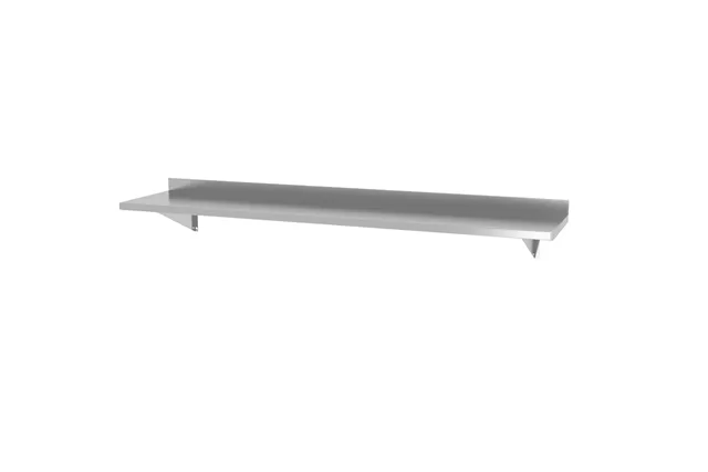 Półka wisząca, z 2 konsolami, 1400x300x250 mm, 1400x300x250mm HENDI 816516