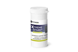 Extreme Coffee Tablets NEW FORMULA profesjonalny środek do mycia ekspresów, 25 tabletek HENDI 976630