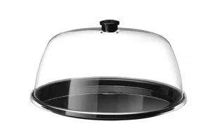 Taca z pokrywą okrągła, ⌀300x165mm HENDI 203569