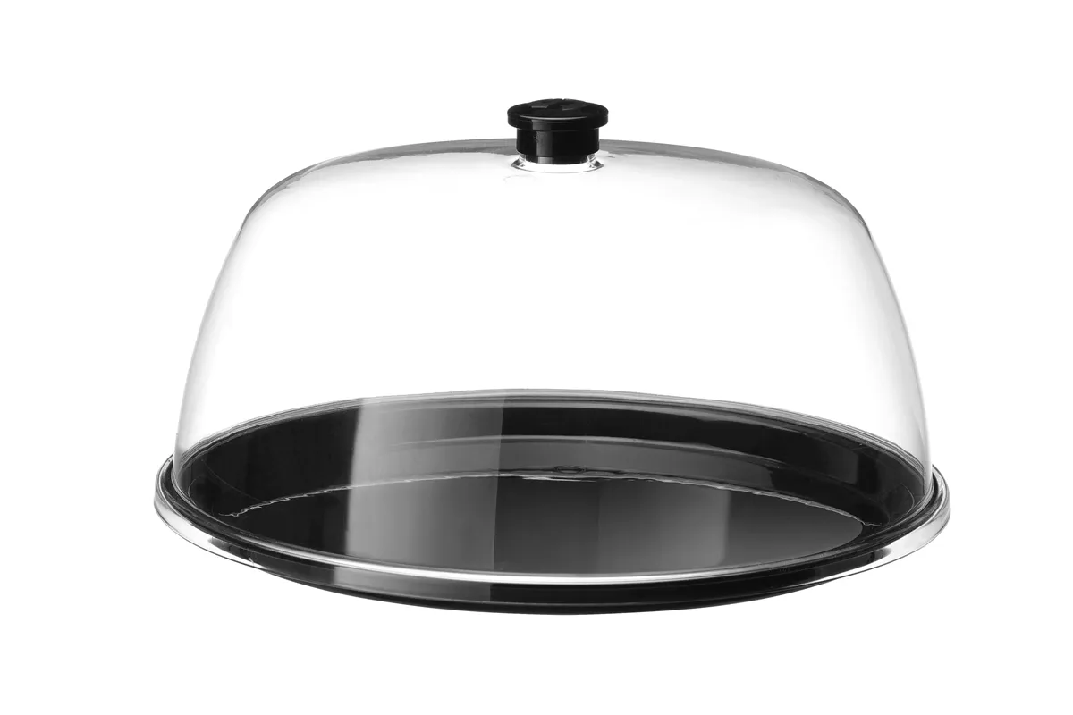 Taca z pokrywą okrągła, ⌀300x165mm HENDI 203569