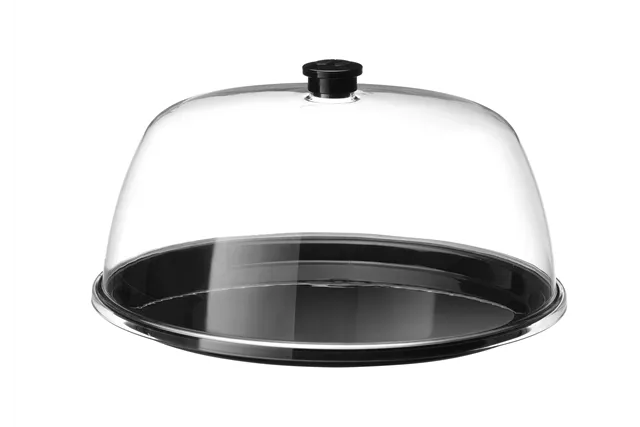 Taca z pokrywą okrągła, ⌀300x165mm HENDI 203569