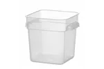 Pojemnik na żywność z podziałką, 3,8L, 190x190x180mm HENDI 870914