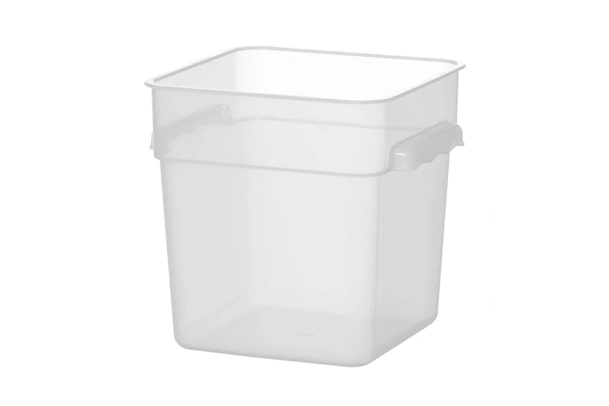 Pojemnik na żywność z podziałką, 7,6L, 235x235x230mm HENDI 870938