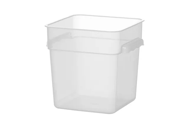 Pojemnik na żywność z podziałką, 7,6L, 235x235x230mm HENDI 870938