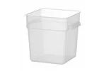 Pojemnik na żywność z podziałką, 7,6L, 235x235x230mm HENDI 870938