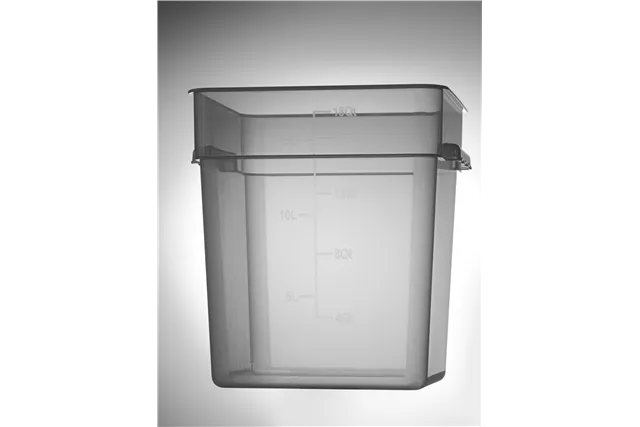 Pojemnik na żywność z podziałką, 17,2L, 290x290x320mm HENDI 870952