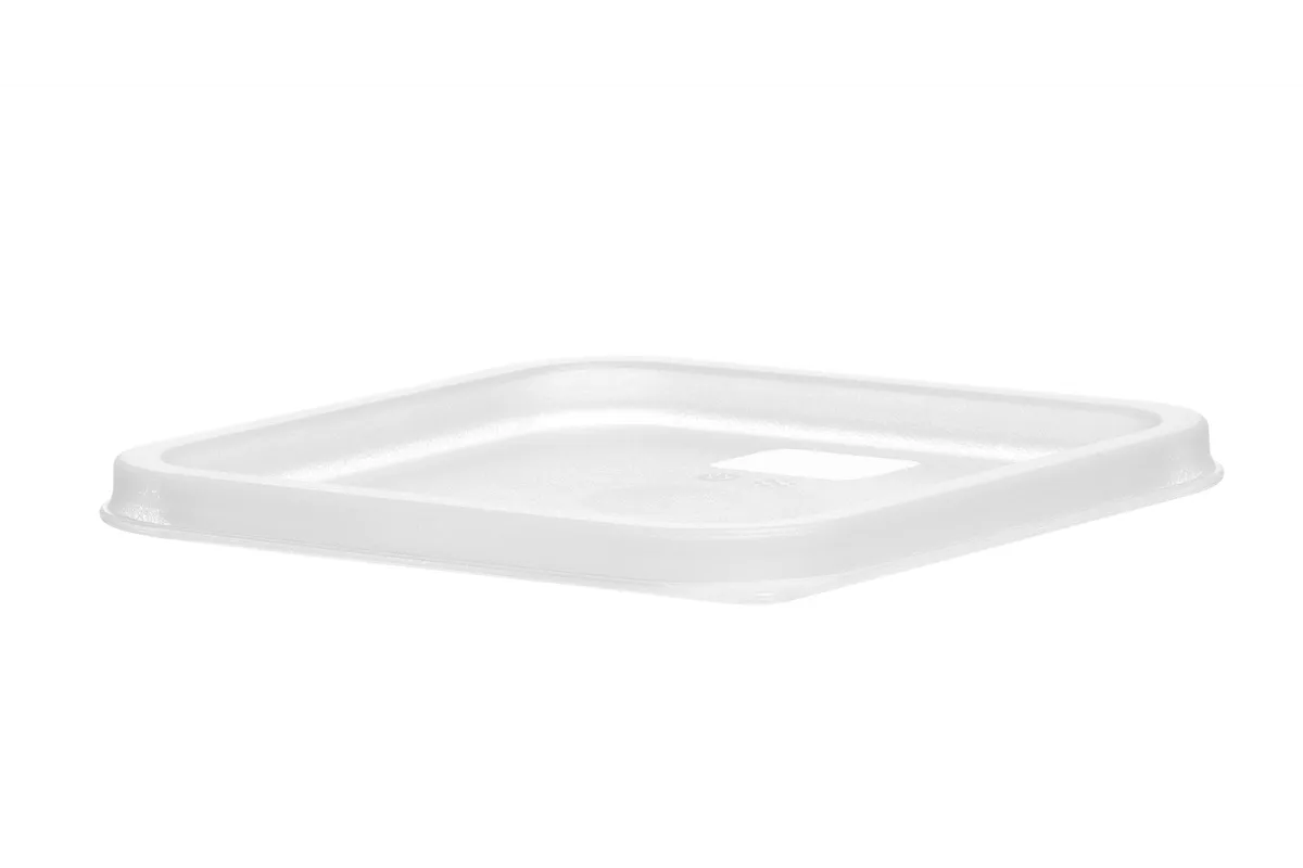 Pokrywa pojemnika na żywność, transparentny, 190x190mm HENDI 870976