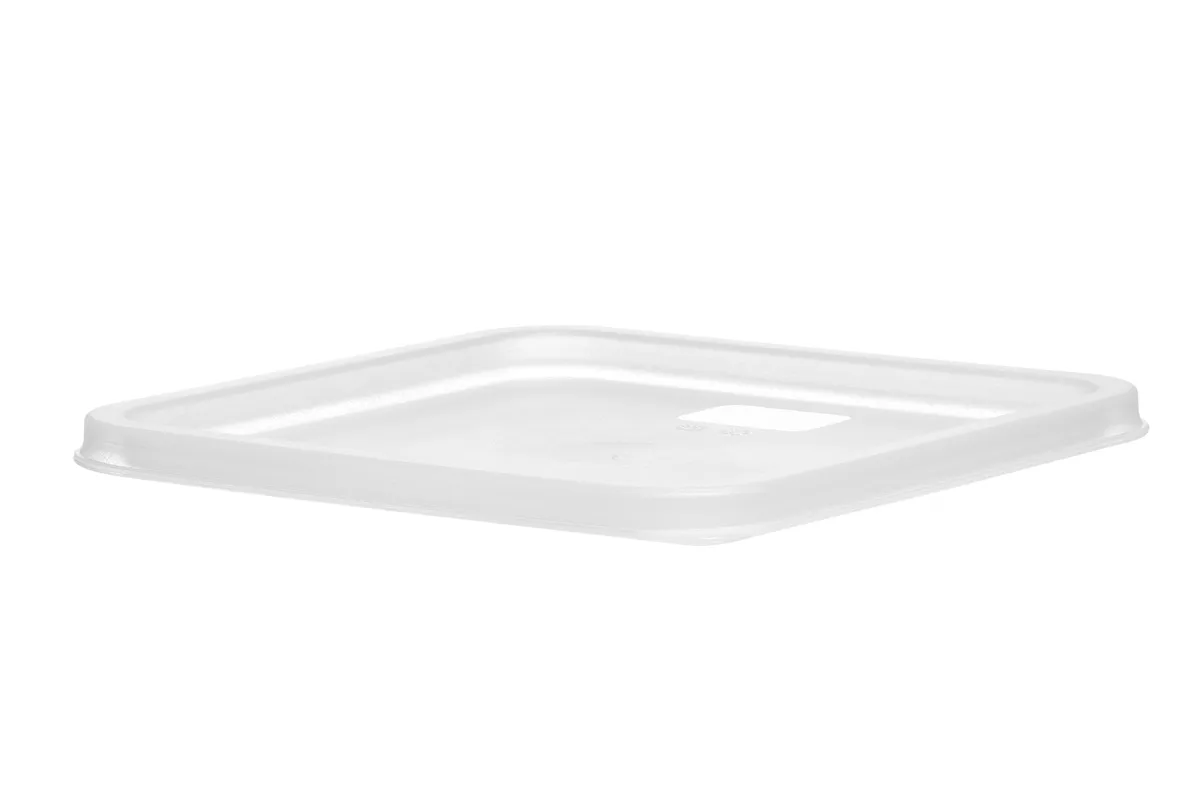 Pokrywa pojemnika na żywność, transparentny, 235x235mm HENDI 870983