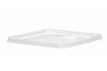 Pokrywa pojemnika na żywność, transparentny, 235x235mm HENDI 870983