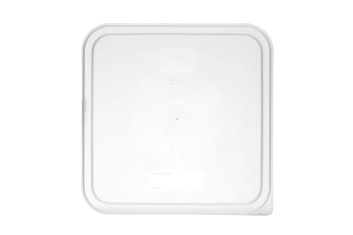 Pokrywa pojemnika na żywność, transparentny, 235x235mm HENDI 870983