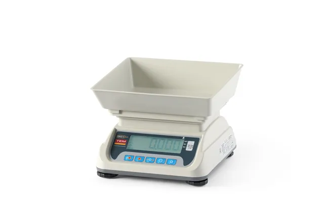 Waga kuchenna LCD z legalizacją, seria ECO+, 255x264x189mm TEM TEKO+LCD06T-P1
