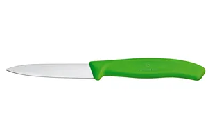 Nóż do jarzyn gładki, zielony, 190mm Victorinox 6.7606.L114