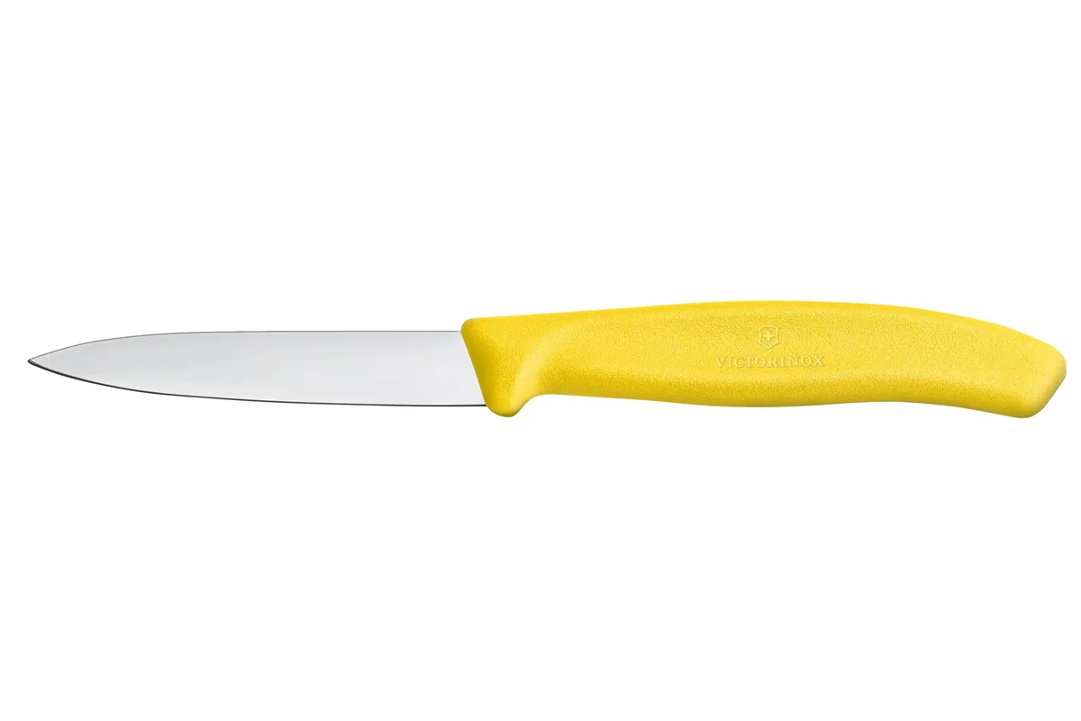 Nóż do jarzyn gładki, żółty, 190mm Victorinox 6.7606.L118