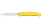 Nóż do jarzyn z ząbkowanym ostrzem, żółty, 190mm Victorinox 6.7636.L118