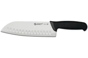 Nóż Santoku Supra, ostrze ze żłobieniami, 340mm Ambrogio Sanelli S350.020