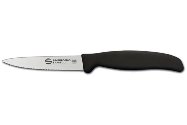 Nóż do obierania Supra, ząbkowane ostrze, 210mm Ambrogio Sanelli S683.009
