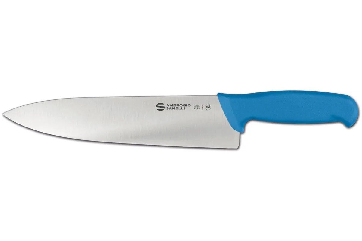 Nóż rzeźniczy Supra Colore, niebieski, 390mm Ambrogio Sanelli S349.024L