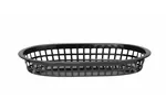 Koszyk do pieczywa owalny, czarny, 6 szt., 272x175x38mm HENDI 426890