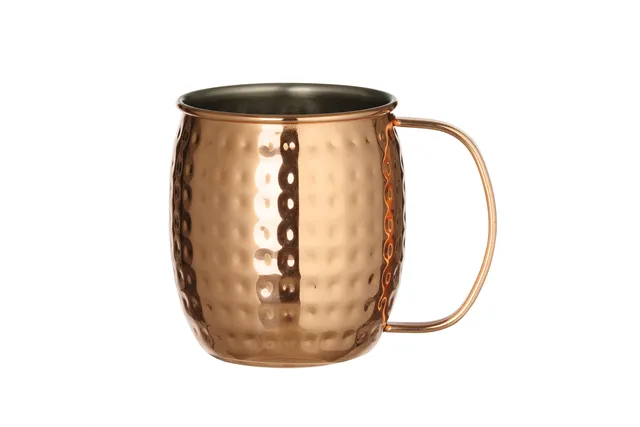 Kubek do drinków, 0,5L, miedziany, ⌀97x100mm BarUp 596975