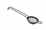 Sitko barmańskie, czarny, ⌀65x220mm BarUp 638132