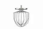 Mikser planetarny 7L, czarny, 220-240V/1500W, 460x310x(H)379mm | Hendi 221570