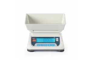 Waga sklepowa LCD z portem RS232 i legalizacją, seria ECO+, 255x264x189mm TEM TEKO+LCD06C-P1-B1