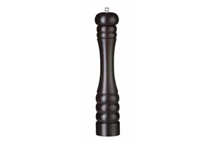 Młynek do pieprzu drewniany, ciemne drewno, ⌀60x315mm HENDI 469828