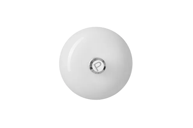 Młynek do soli drewniany, biały, ⌀55x215mm HENDI 469606