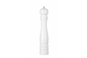 Młynek do soli drewniany, biały, ⌀60x315mm HENDI 469590
