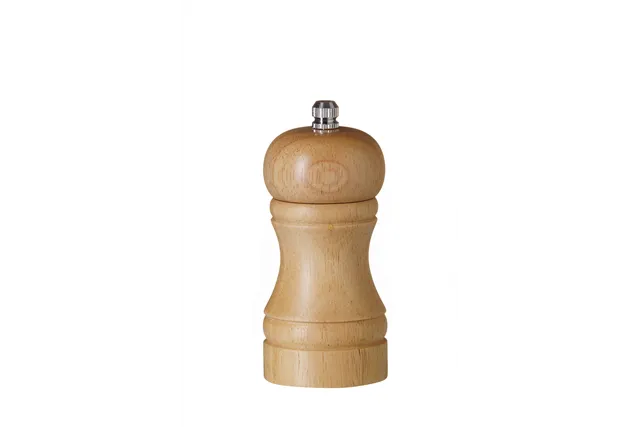 Młynek do soli drewniany, jasne drewno, ⌀50x113mm HENDI 469699