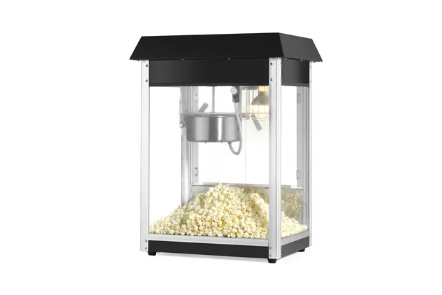Urządzenie do popcornu, czarny, 230V/1155W, 560x420x760mm HENDI 282762