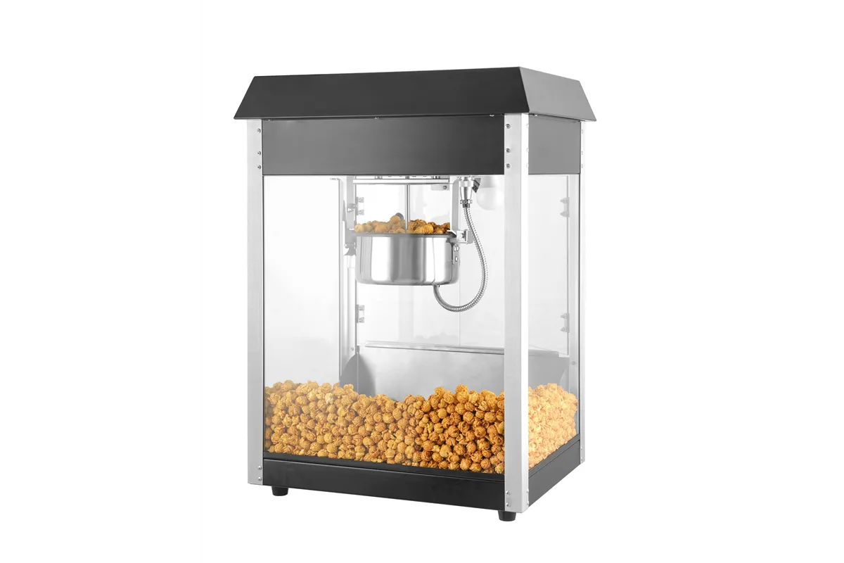 Urządzenie do popcornu, czarny, 230V/1155W, 560x420x760mm HENDI 282762