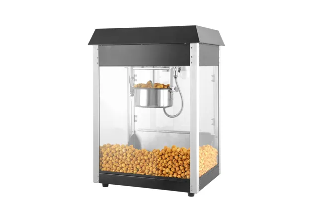 Urządzenie do popcornu, czarny, 230V/1155W, 560x420x760mm HENDI 282762