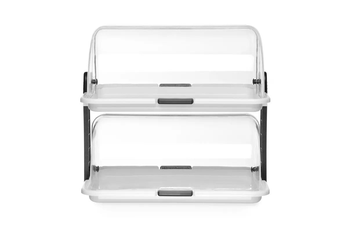 Witrynka Roll top - podwójna, 380x260x355mm HENDI 871768