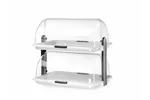 Witrynka Roll top - podwójna, 380x260x355mm HENDI 871768