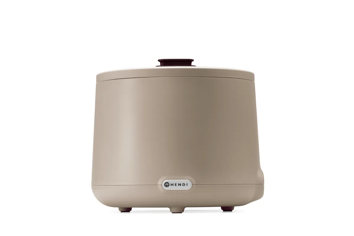 Kociołek do zupy UNIQ, designed by Robert Bronwasser, 8L, beżowy, 220-240V/500W, ⌀365x325mm HENDI 860557