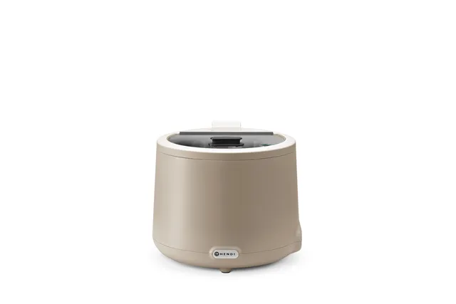 Kociołek do zupy UNIQ, designed by Robert Bronwasser, 8L, beżowy, 220-240V/500W, ⌀365x325mm HENDI 860557