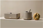 Kociołek do zupy UNIQ, designed by Robert Bronwasser, 8L, beżowy, 220-240V/500W, ⌀365x325mm HENDI 860557