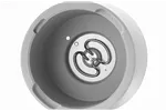 Kociołek do zupy UNIQ, designed by Robert Bronwasser, 8L, biały, 220-240V/500W, ⌀365x325mm HENDI 860533