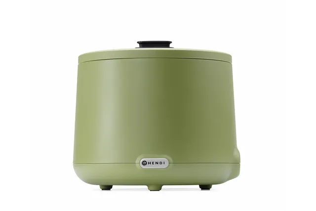 Kociołek do zupy UNIQ, designed by Robert Bronwasser, 8L, zielony, 220-240V/500W, ⌀365x325mm HENDI 860540