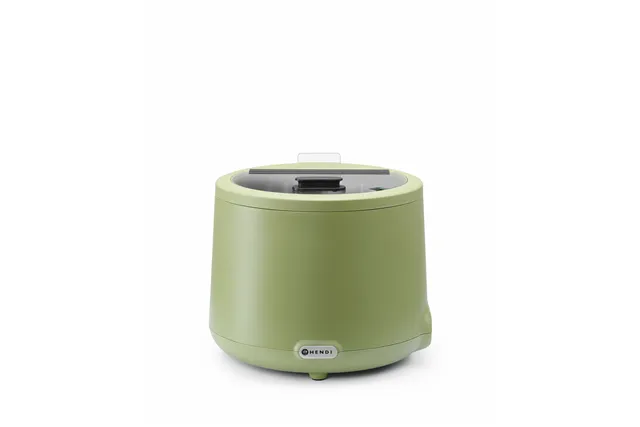 Kociołek do zupy UNIQ, designed by Robert Bronwasser, 8L, zielony, 220-240V/500W, ⌀365x325mm HENDI 860540